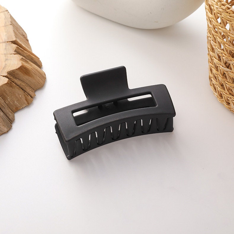 Rectangle Hair Claw Clip Hair Accessories for Women French Etsy