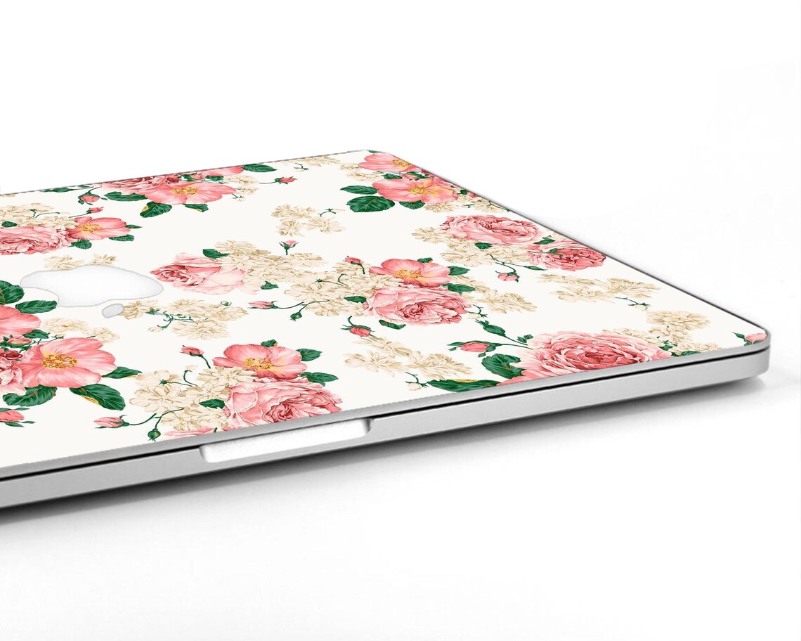 Roses Skin Macbook Air 13 M1 Macbook Pro 13 M1 Skin Laptop Etsy