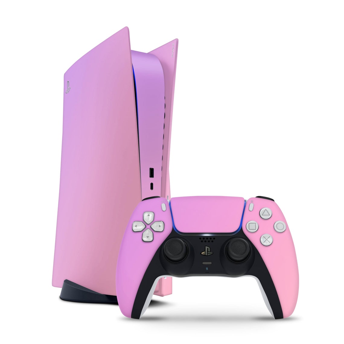 Elegant Pink Skin for Sony Playstation PS 5 Digital Wrap PS4 | Etsy