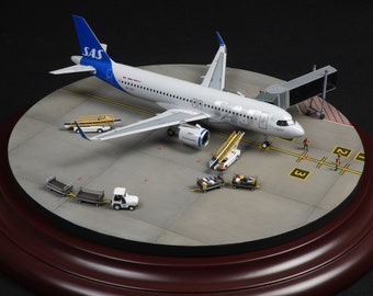 Aircraft diorama set 1/144 3D Model for Print STL