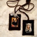 Saint Padre Pio Medal Bracelet - Black Woven Cord, Adjustable, Catholic Jewelry Gift For Communion & Confirmation - View #7