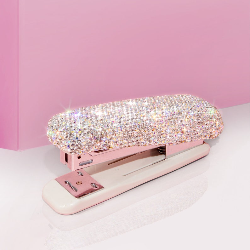 rhinestone hair stapler