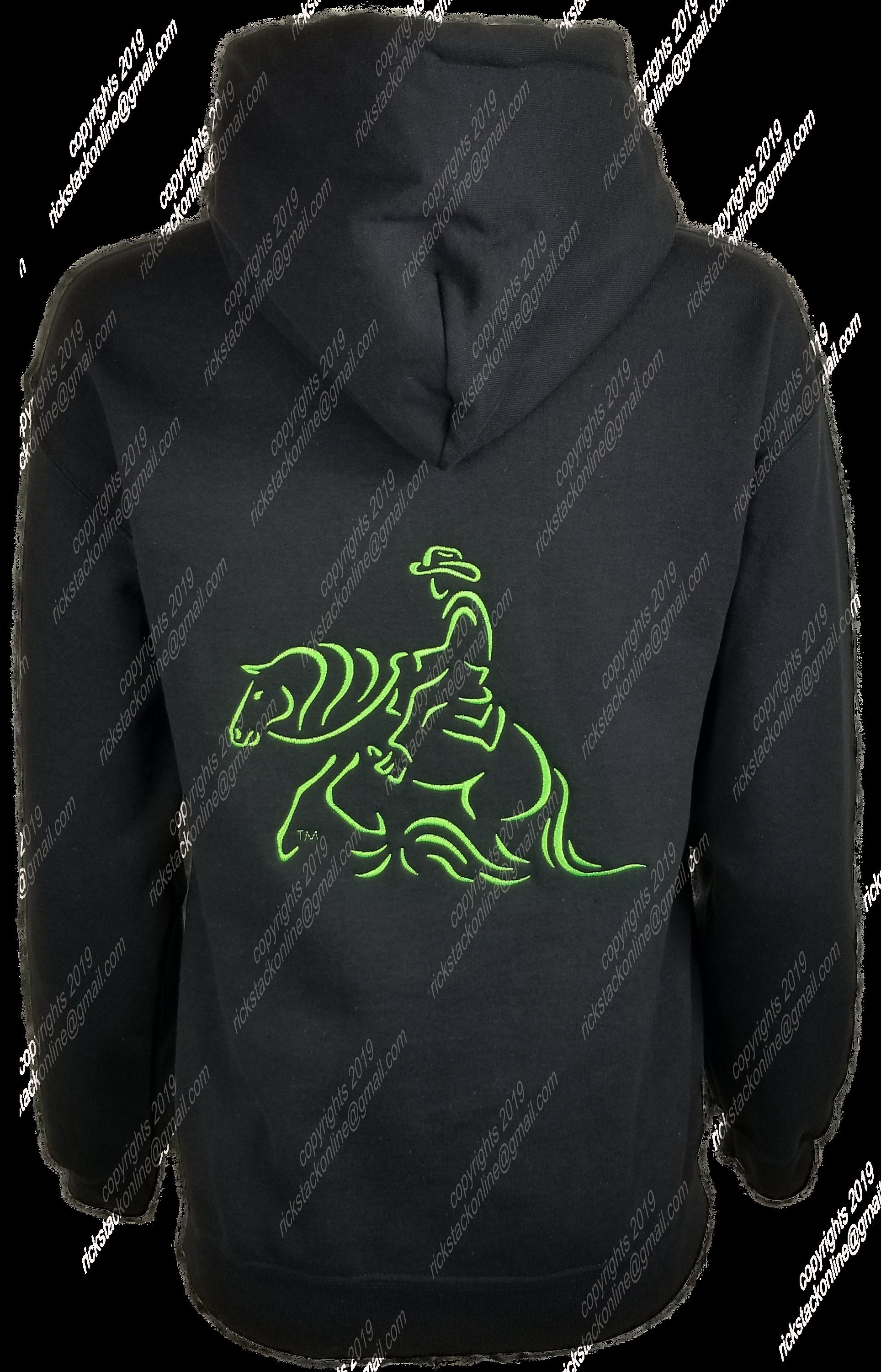 Embroidered Horse Hoodie...reining Horse...horse Lover...horse Etsy