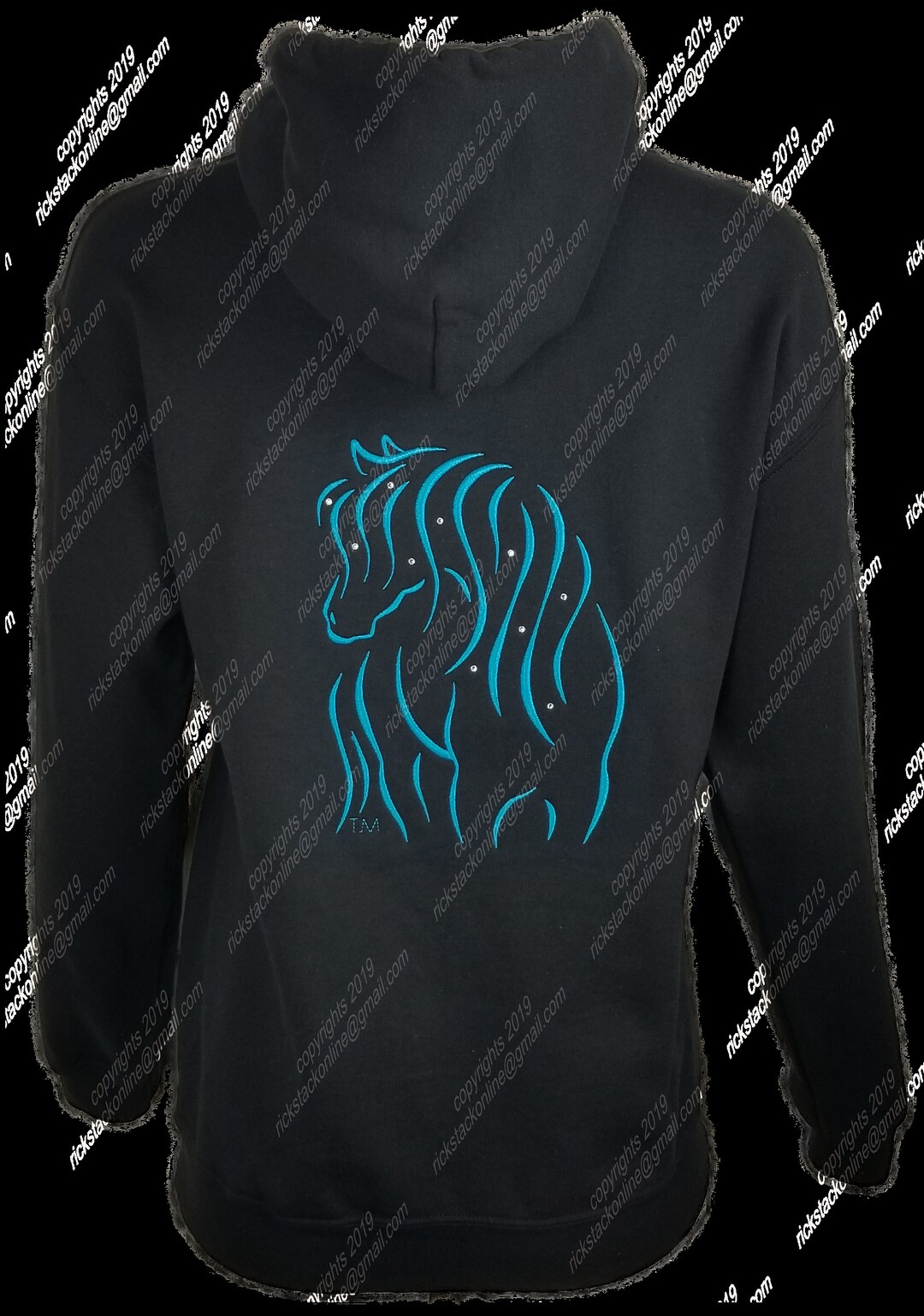 Embroidered Horse Hoodie...horse Lover...horse Gift Etsy