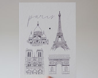 Carte postale Paris