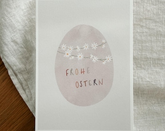 Tarjeta de Pascua Feliz Pascua | Tarjeta de felicitación de Pascua | Tarjeta de conejo de Pascua | Regalo de Pascua | Tarjeta de primavera | Tarjeta de felicitación de Pascua
