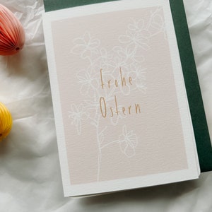 Easter card cherry blossoms | Easter card | happy easter | Easter Holidays | Easter Cards | Easter greeting