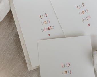 Card for favorite mom, favorite dad, favorite friend | Card for mom and dad | Birthday card for girlfriend | Birthday card for mom and dad