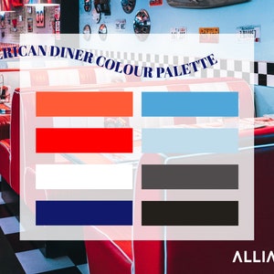 American Diner Farbpalette