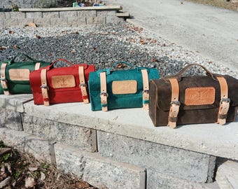 Leather Dopp kit