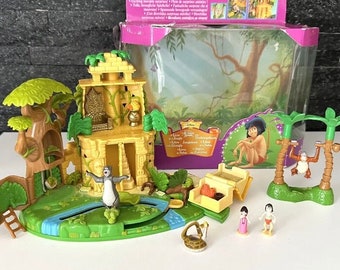 Polly Pocket Disney The Jungle Book vtg complete with box