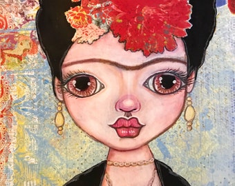 Wearing Flowers Giclee Print