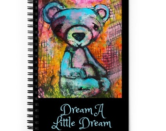 Spiral notebook Bear Dream A Little Dream