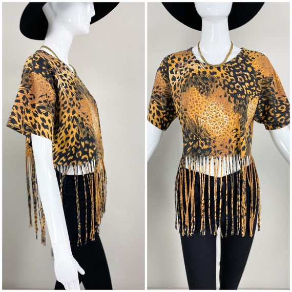 Lululemon Wunder Under Leopard Animal Print Roll Waist Crop Leggings  Women's 4