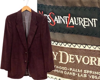 ジャケット・アウター VINTAGE Yves Saint Laurent corduroy coat Vintage Yves Saint Laurent Corduroy Jacket | eBay