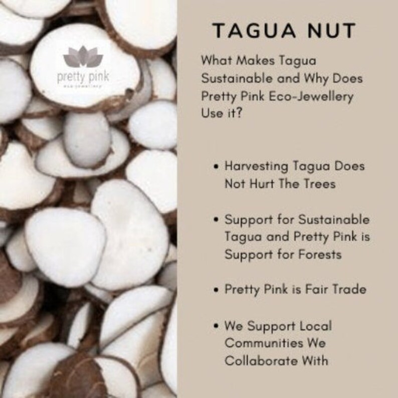 Handmade Tagua Nut Necklace Renata