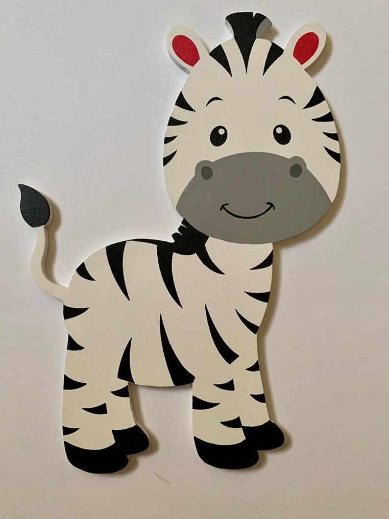 life size safari animal cutouts