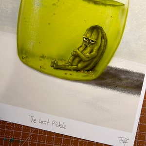 The Last Pickle Signed Fine Art Print afbeelding 3