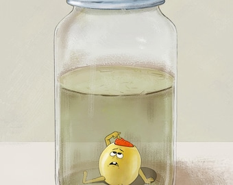 The Last Olive - Signed Fine Art Print