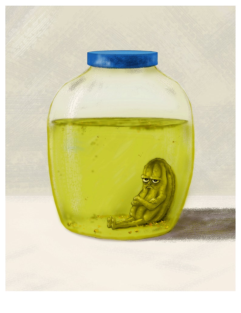 The Last Pickle Signierter Kunstdruck Bild 1