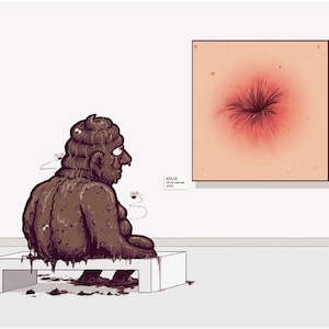 Anus - Signed Fine Art Print