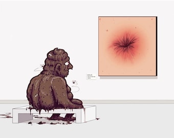 Anus - Signed Fine Art Print