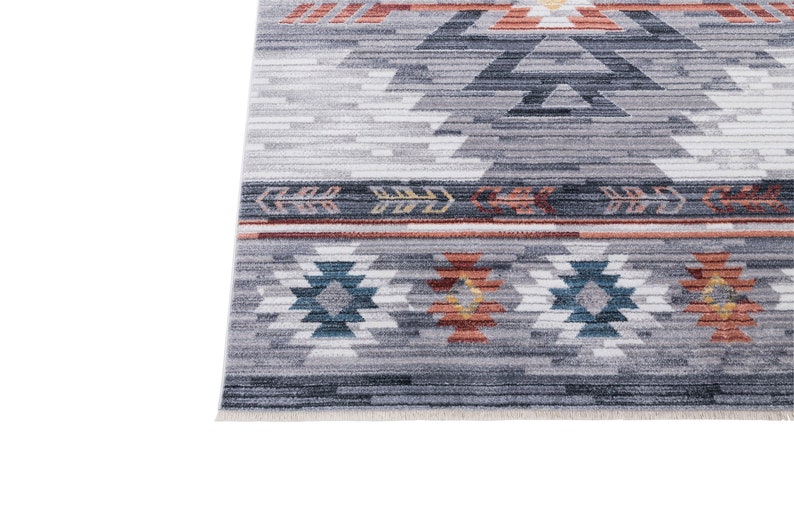 Southwestern 8x10 Rug Navajo Native American Inspired Modern Etsy