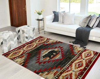 Geometric Modern Living Room Rug – Living and Home