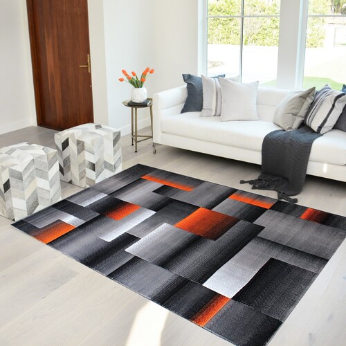 Home Décor Area Rug Carpet Floor Rugs 5x7 Geometric Etsy