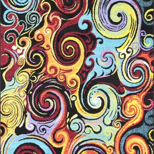 Colorful Rainbow Area Rug 5X7 Rugs for Living Room Décor 2020 Rug ...