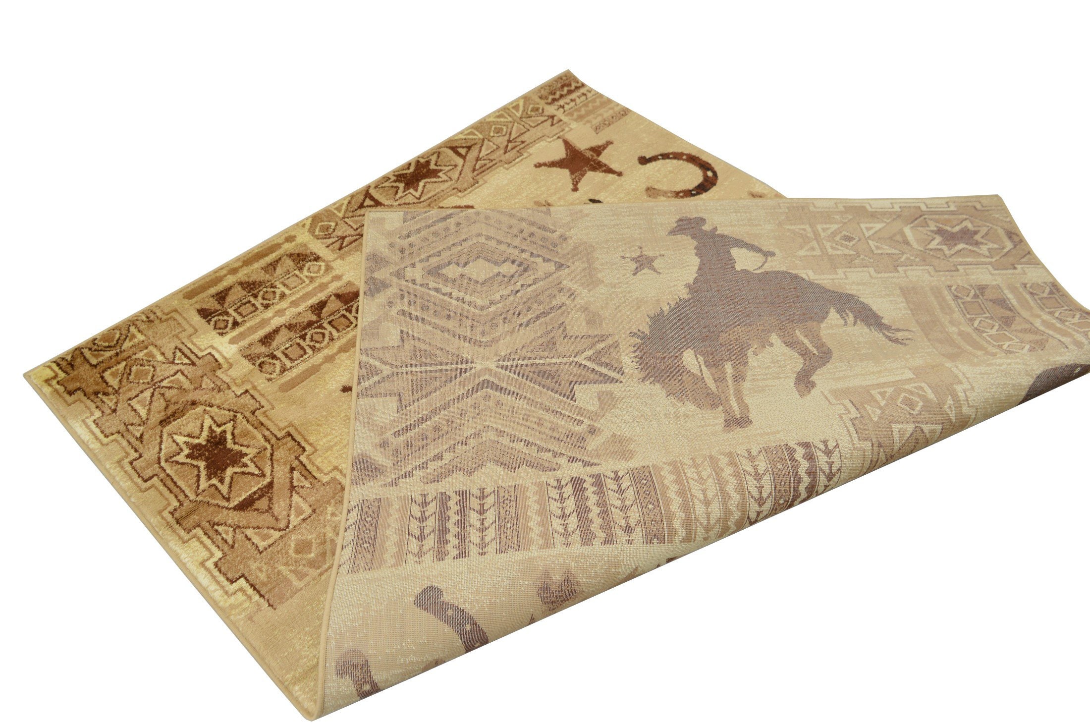 Native American Tribal Vintage Log Cabin Area Rugs Rustic Etsy