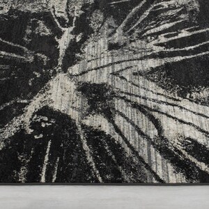 Abstract Rug Explosion Pattern Distressed Modern Vintage Area - Etsy