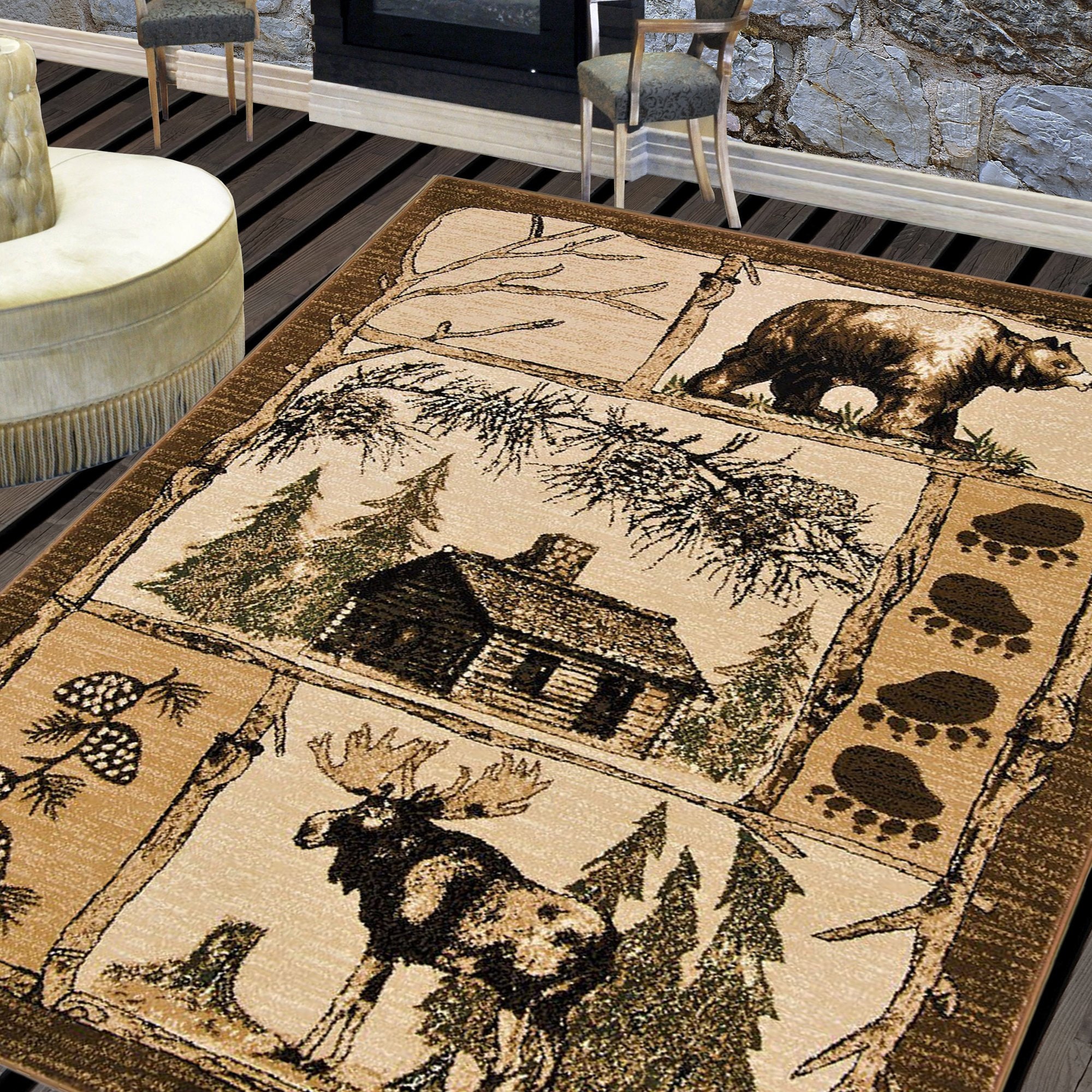 Twin Peaks Black Lodge Doormat Carpet Mat Rug Polyester Non-Slip