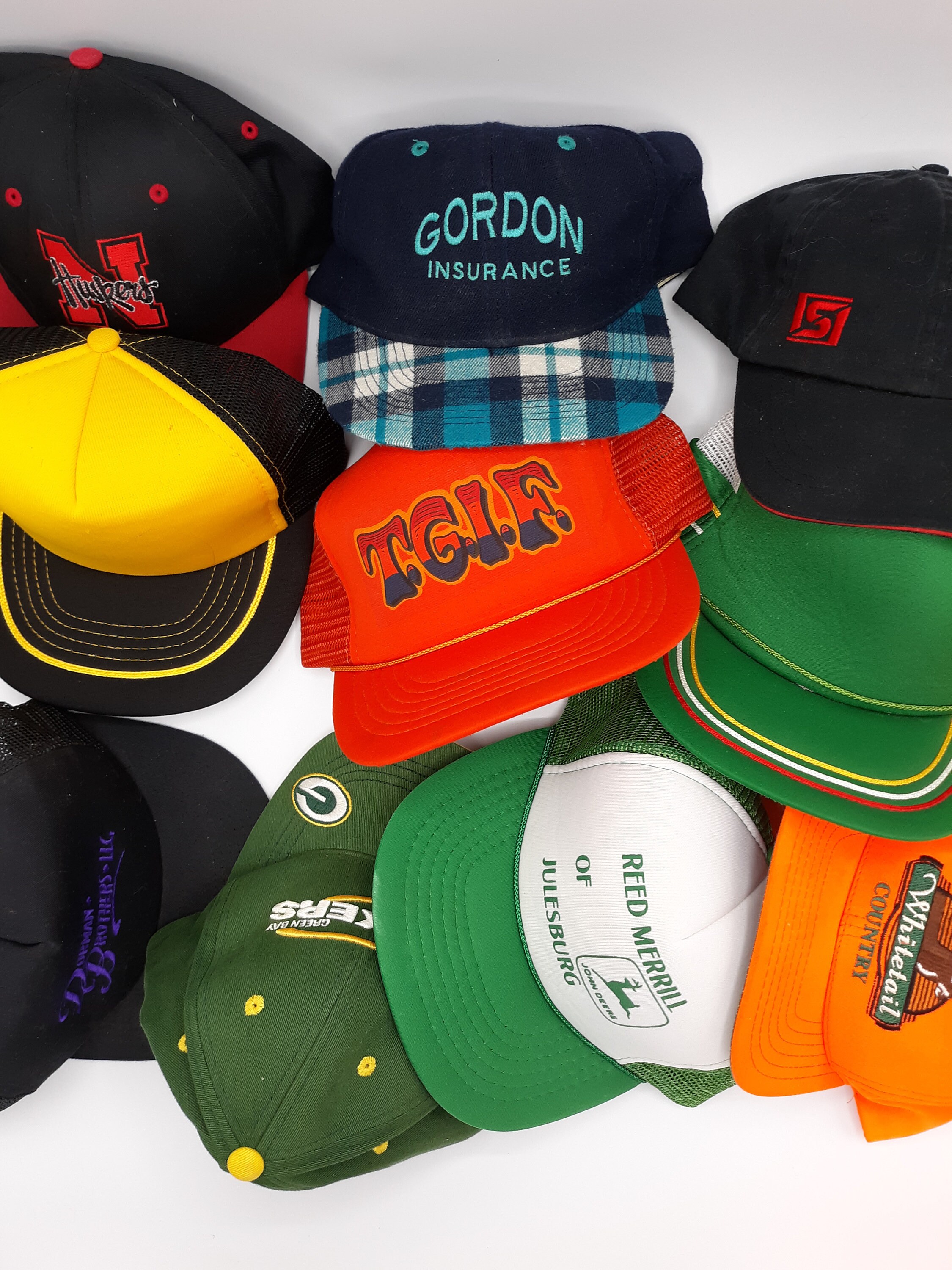 Vintage Trucker Hat Lot Etsy Vintage Trucker Hat Lot Etsy