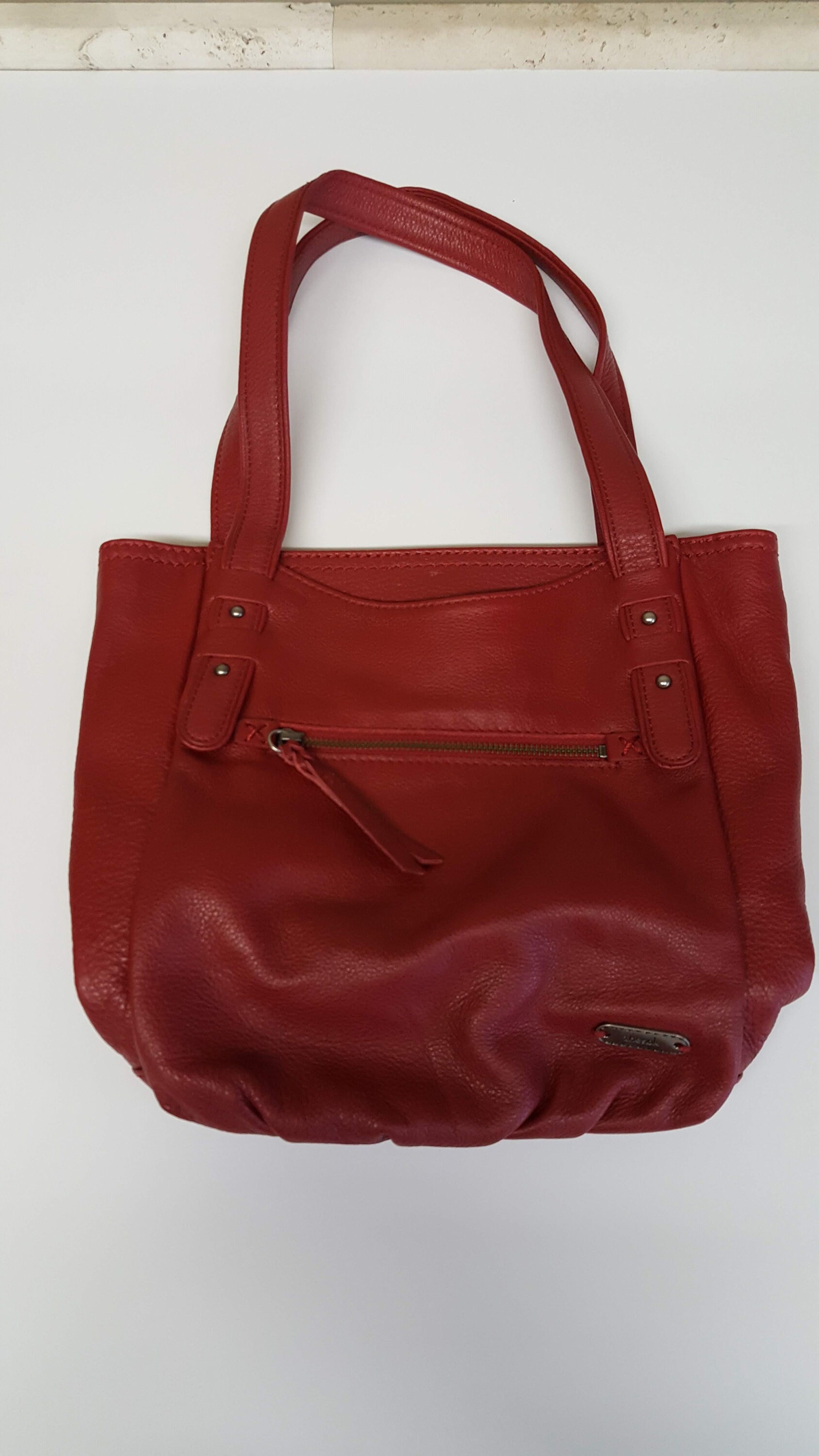 the sak red purse