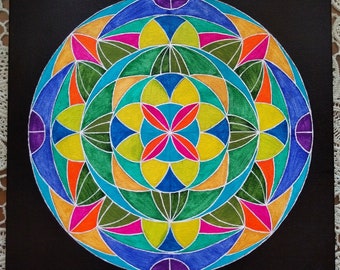 Mandala Painting