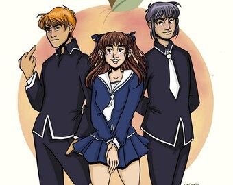 Fruits Basket Fanart Etsy