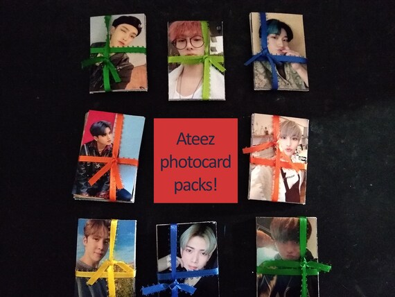 Ateez  Bias Photocards