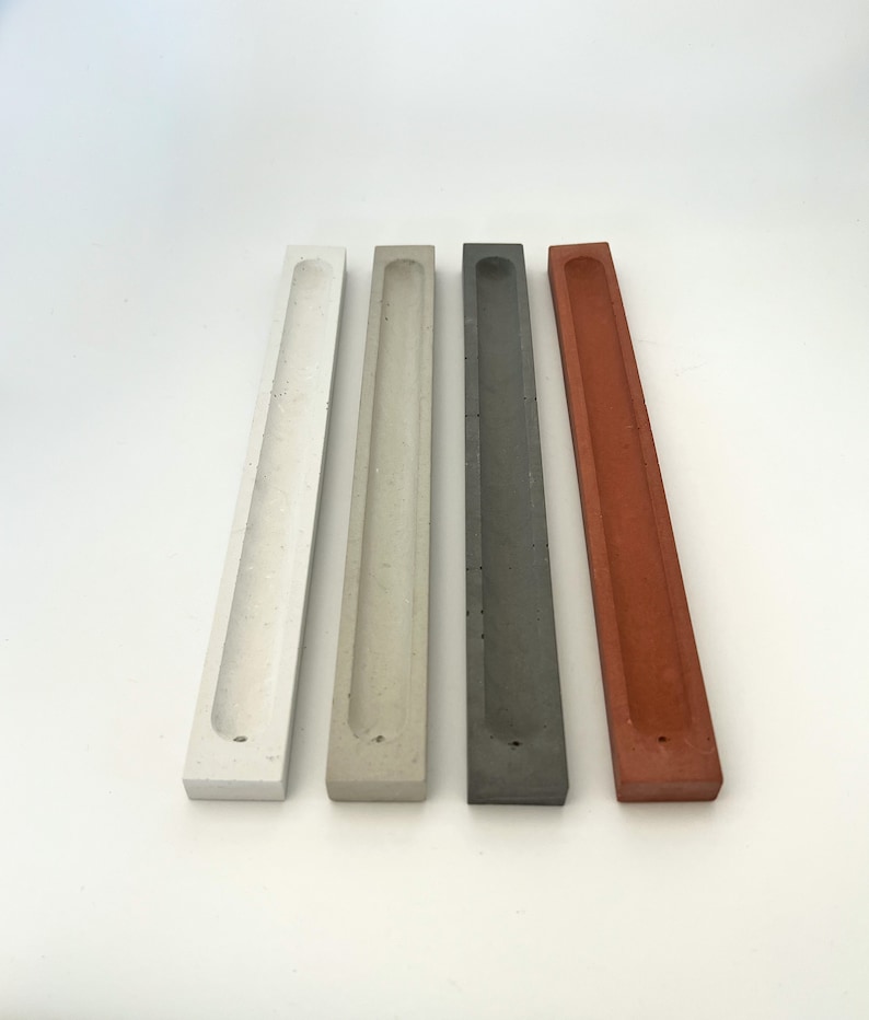 Concrete Incense Holder, Boho Decor, Incense Burner, Housewarming Gift, Incense Tray, Meditation Gift, Altar Tray, Fathers Day Gift