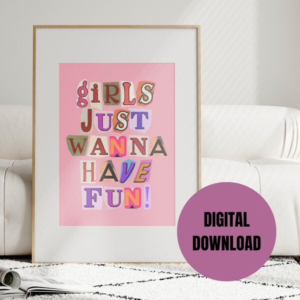Girly Wall Art - Shop Online - Etsy