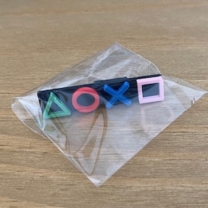 PlayStation 5 USB Port Cover ~ Symbols Logo [Retro]