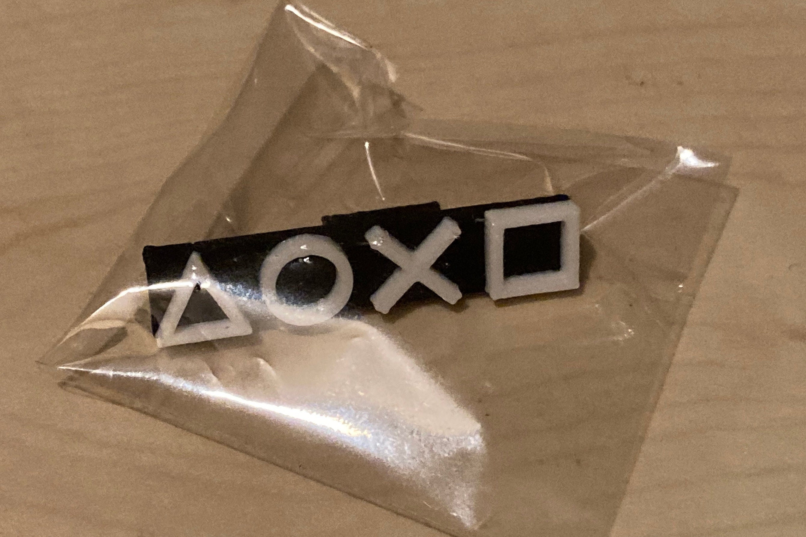 Playstation 5 USB Port Cover Symbols Logo white 