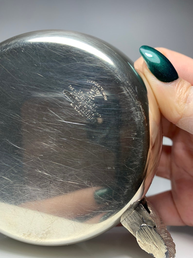 VINERS Of Sheffield Silver-Plated Squirrel Nut Bowl