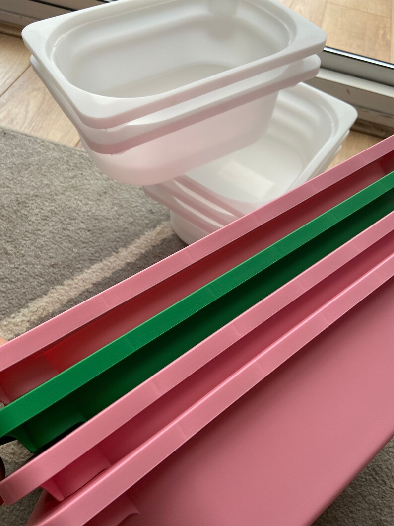 Ikea trofast tub for flisat ikea table / activity trays Etsy