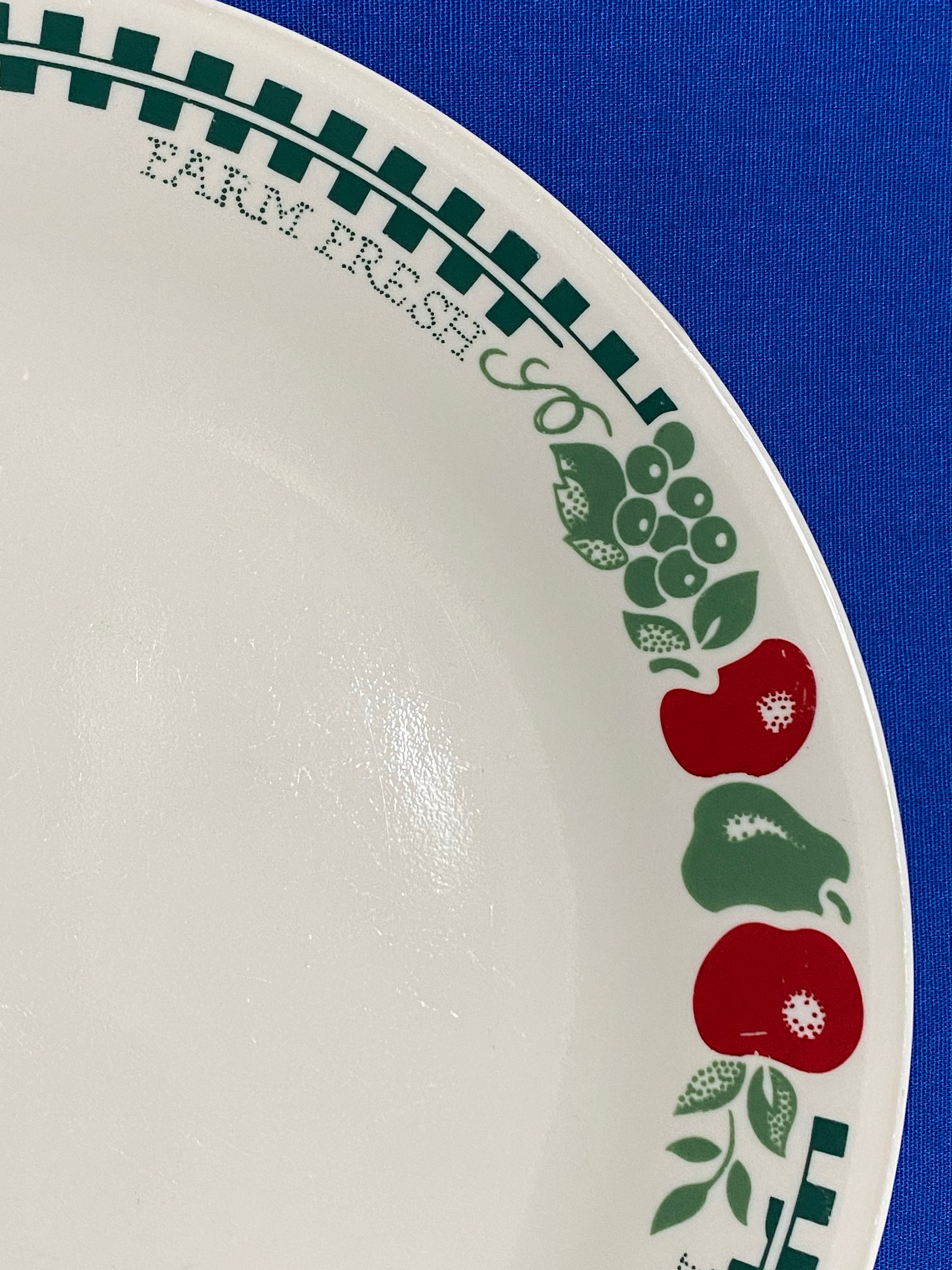 Vintage Corelle Plates Farm Fresh Homemade Corelle Set de 3 Etsy