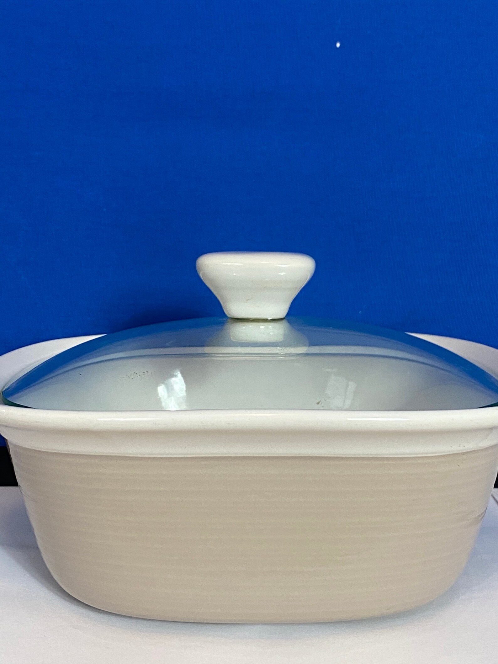 Vintage CorningWare Etch Square Baking Dish With Lid Retro Etsy