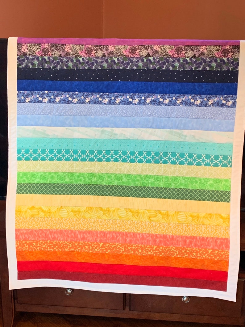 Over the Rainbow Quilt/wall Hanging Etsy