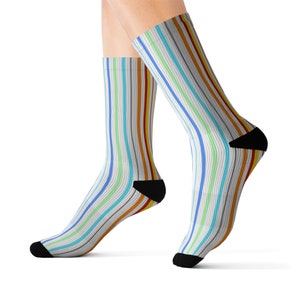 Fruit Striped Socks by Barko