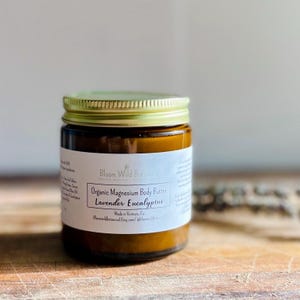 Sweet Dreams Tallow + Magnesium Body Butter with Lavender and Eucalyptus-Ultra Moisturizing-Promotes Rest and Relaxation-Eases Muscle Pain