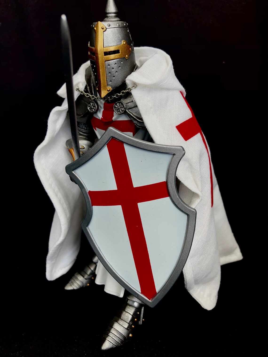 Action Figure Cape for Mythic Legions Templar Knight 1/12 size Etsy